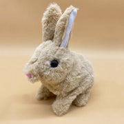 Simulation Pet Plush Electric White Rabbit Toys